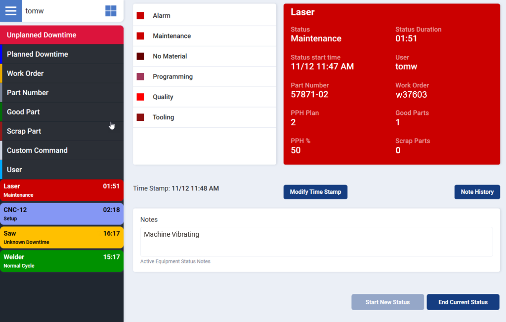 A laptop and monitor displaying Minitab Connect dashboards with data integration tools.